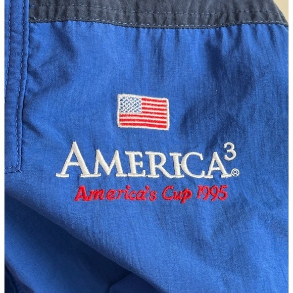Vintage‎ Americas Cup 90s Sailing Team USA Full Zip Size L Large 1995 Columbia - Picture 3 of 10